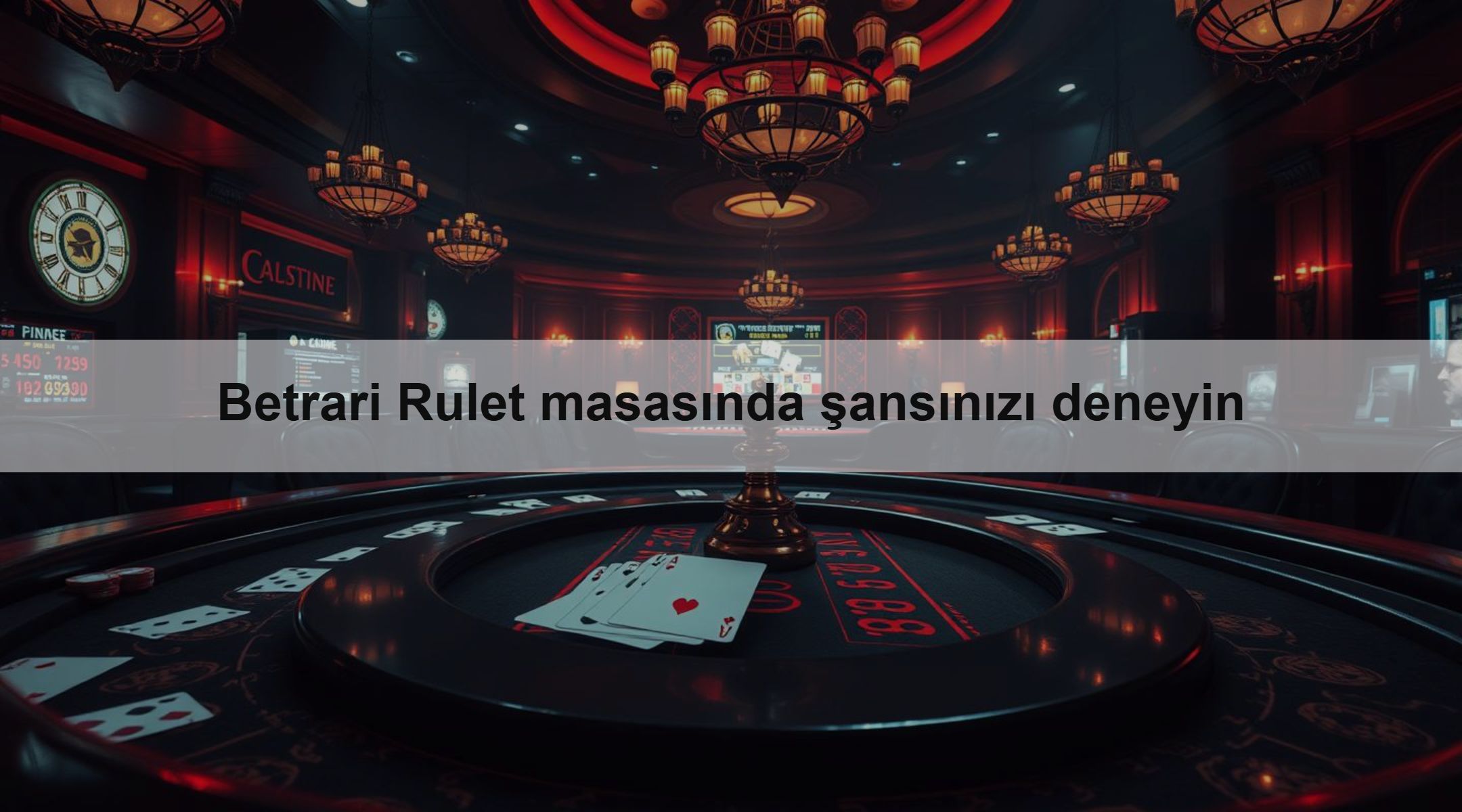 Betrari Rulet masasında şansınızı deneyin